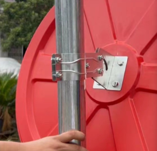 Outdoor PC Lens Convex Mirror - Installation View