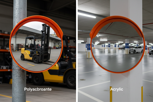 Acrylic vs. Polycarbonate Convex Mirrors: Which Is Best for High-Risk Areas?