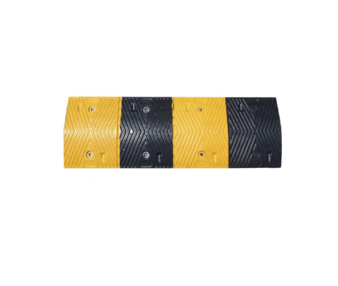 100x30x3cm Chevron Pattern Rubber Speed Bump - Product View
