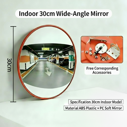 30cm Indoor PC Lens Convex Mirror - Product View
