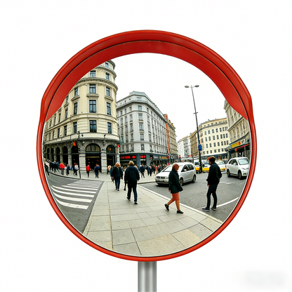 Outdoor PC Lens Convex Mirror - Application Scene
