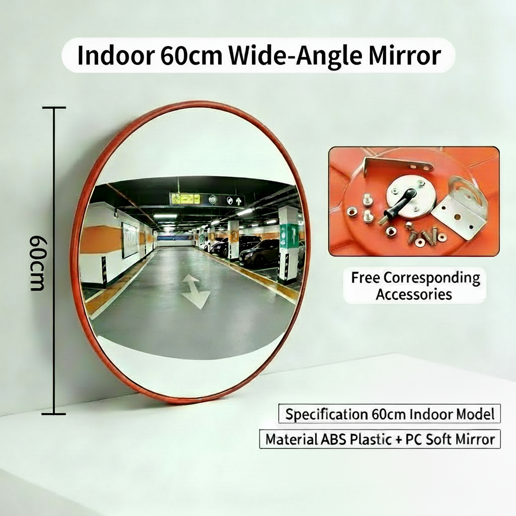 60cm Indoor PC Lens Convex Mirror - Product View
