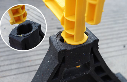 Plastic Barricade - Installation View
